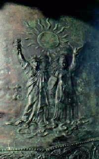 Detail includes Lady Liberty.